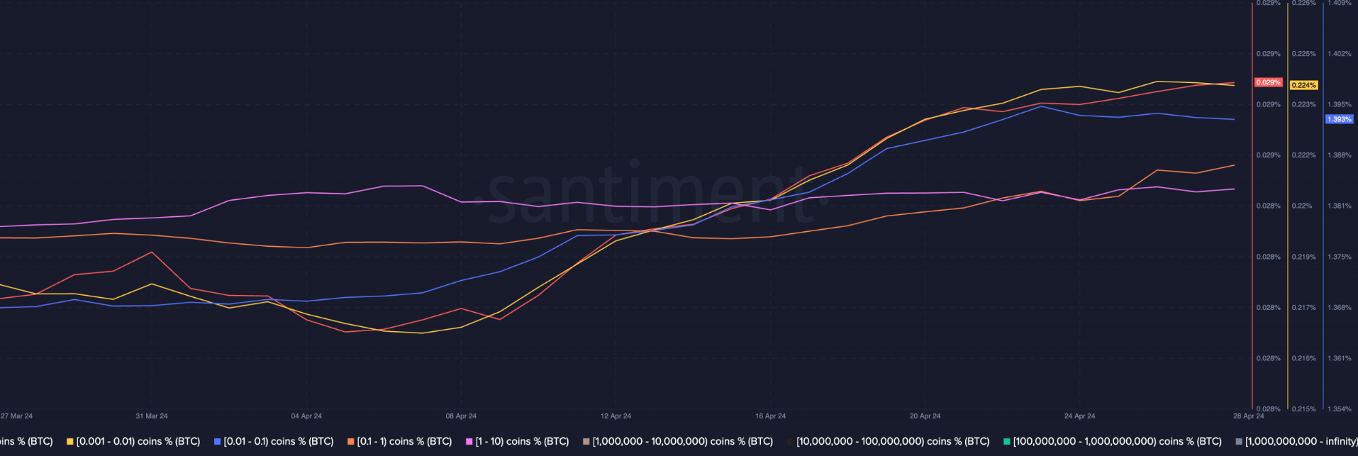 Market research report: Bitcoin recovers from a bear market, boosted by macro-factors - small btc holders