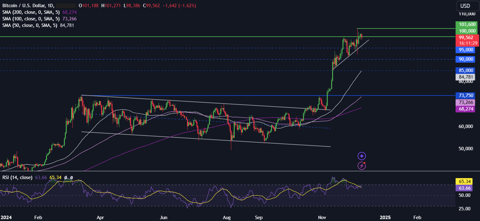 Bitcoin hits 100k: Altcoin season begins - BTCUSD 35