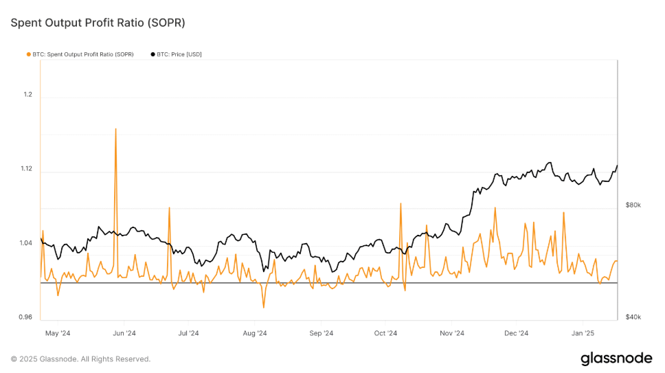 Bitcoin hits a new ATH ahead of Trump’s inauguration. Can BTC rise higher? - spent ooutput ratio